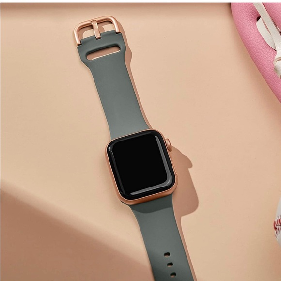 ⭐️B1G1FREE⭐️ NWT olive green Apple Watch band 38/40/41 mm - Picture 2 of 5